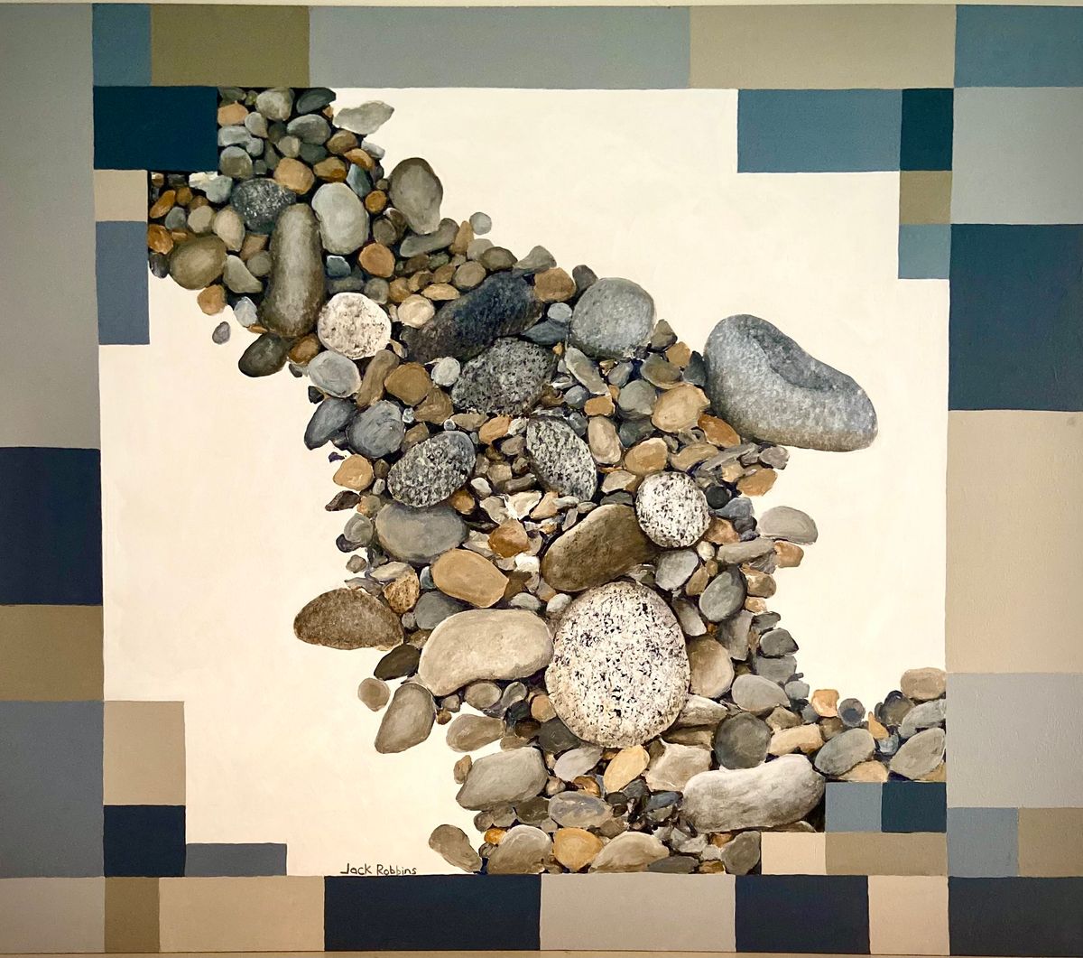 Composition with Sea Stone