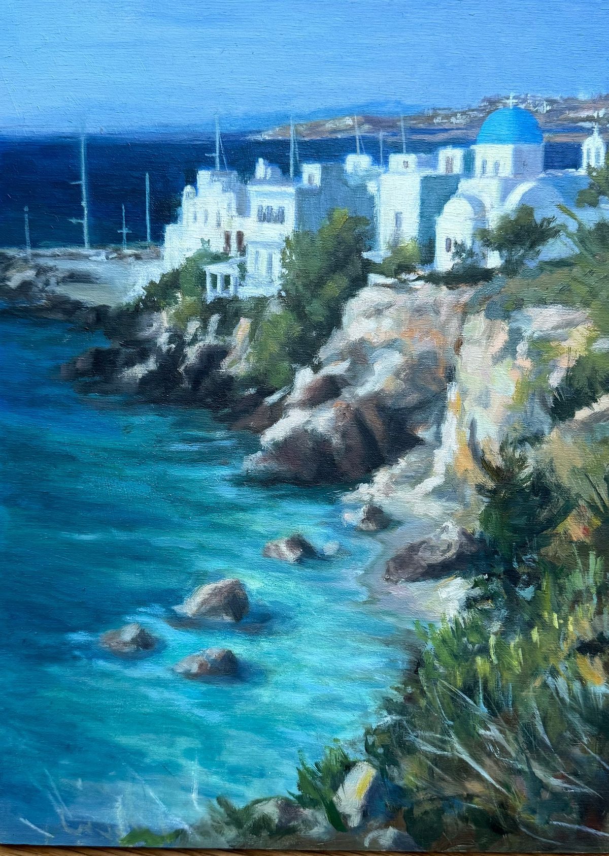 Saint Nicholas Piso Lavadi Paros Greece