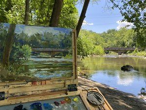 Shimmer on the Patapsco