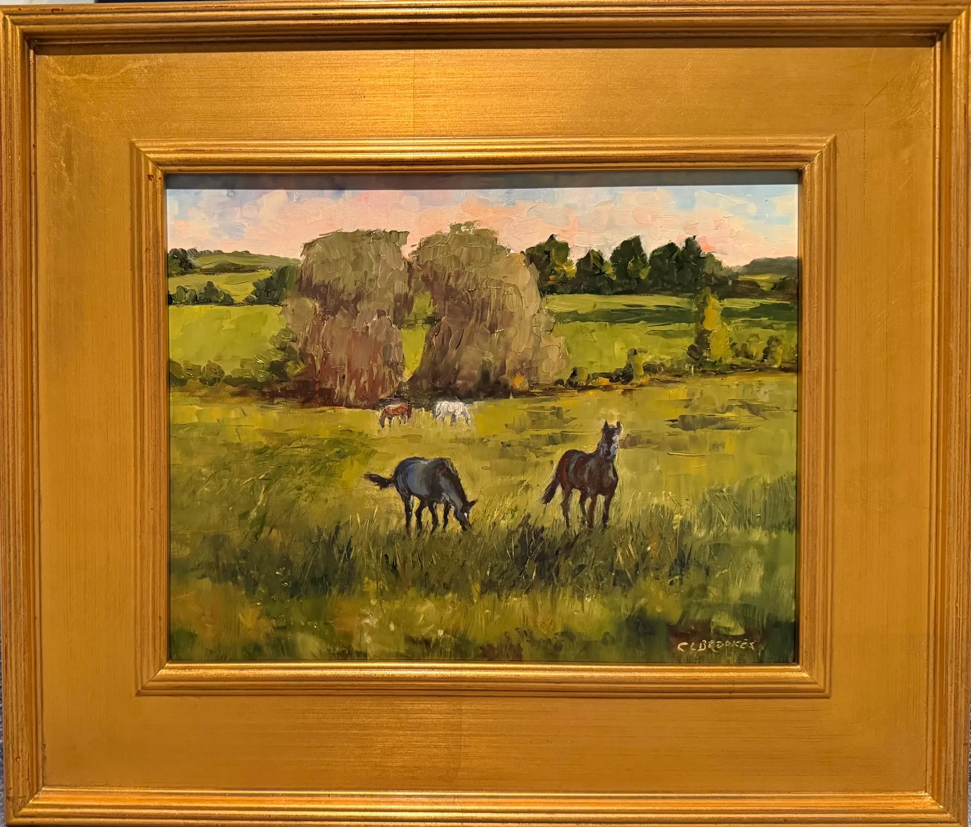 Four Horses, Two Willows