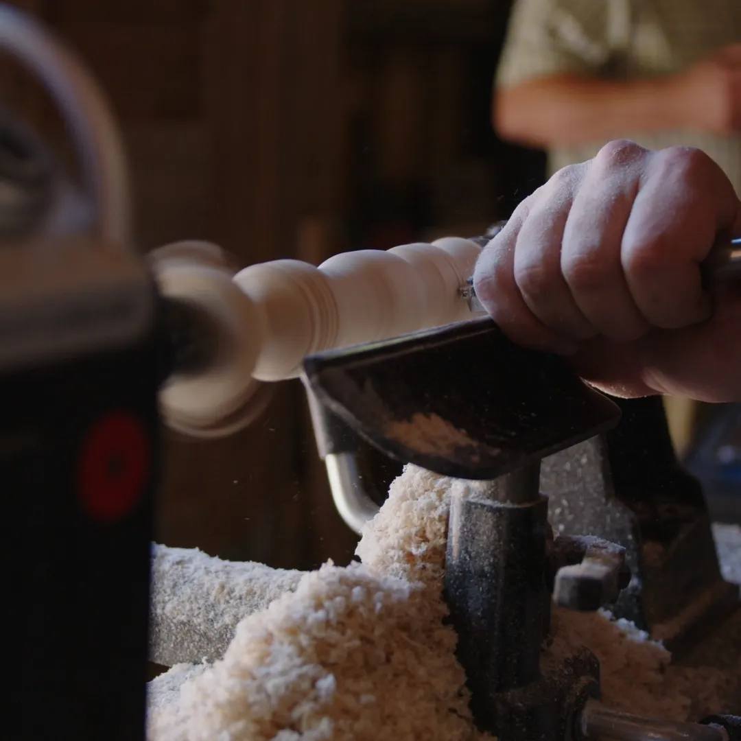 Beginner Spindle Woodturning: Candlestick