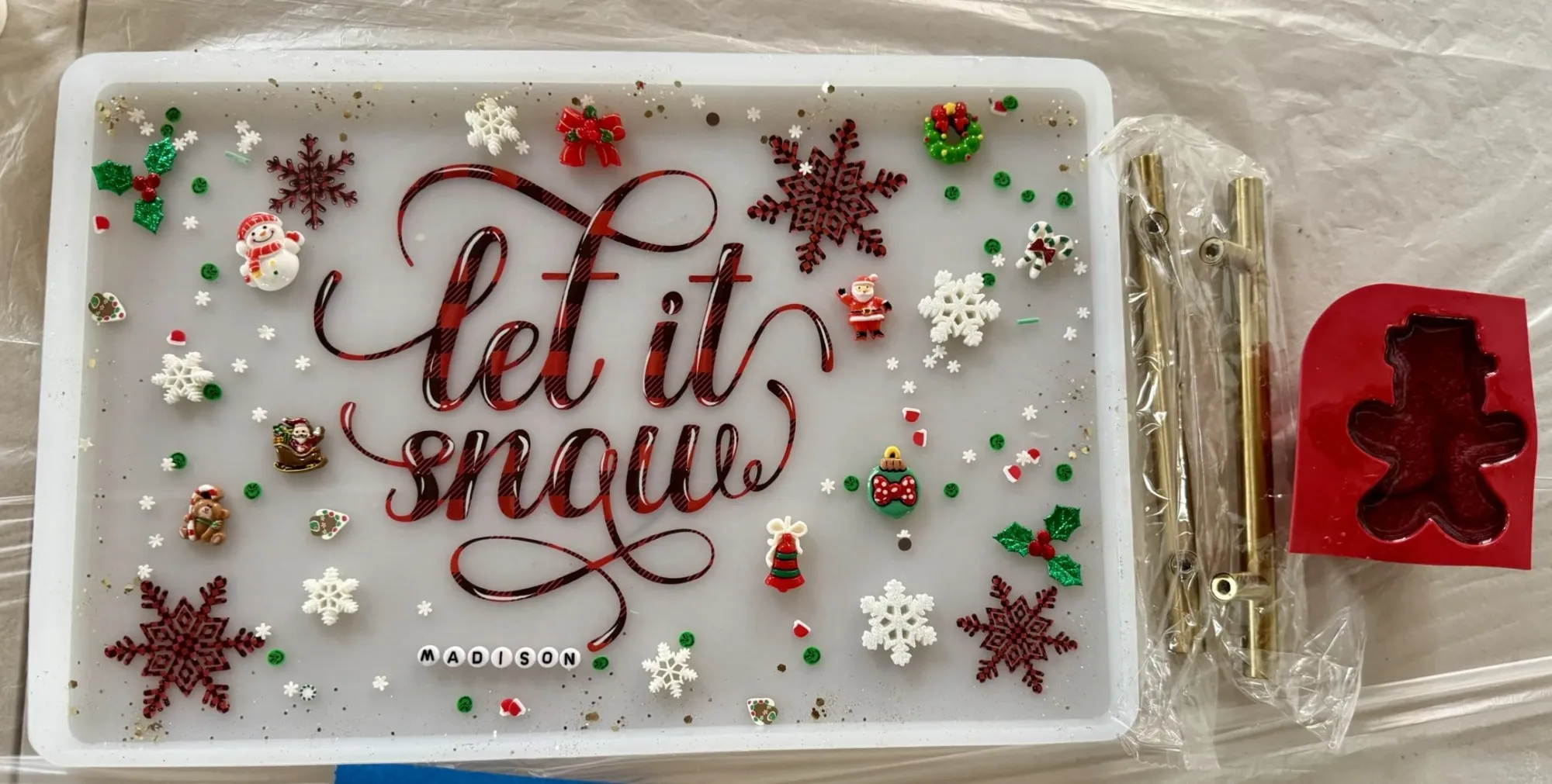 Santa Snack Tray Class + Holiday Taba Squishies!