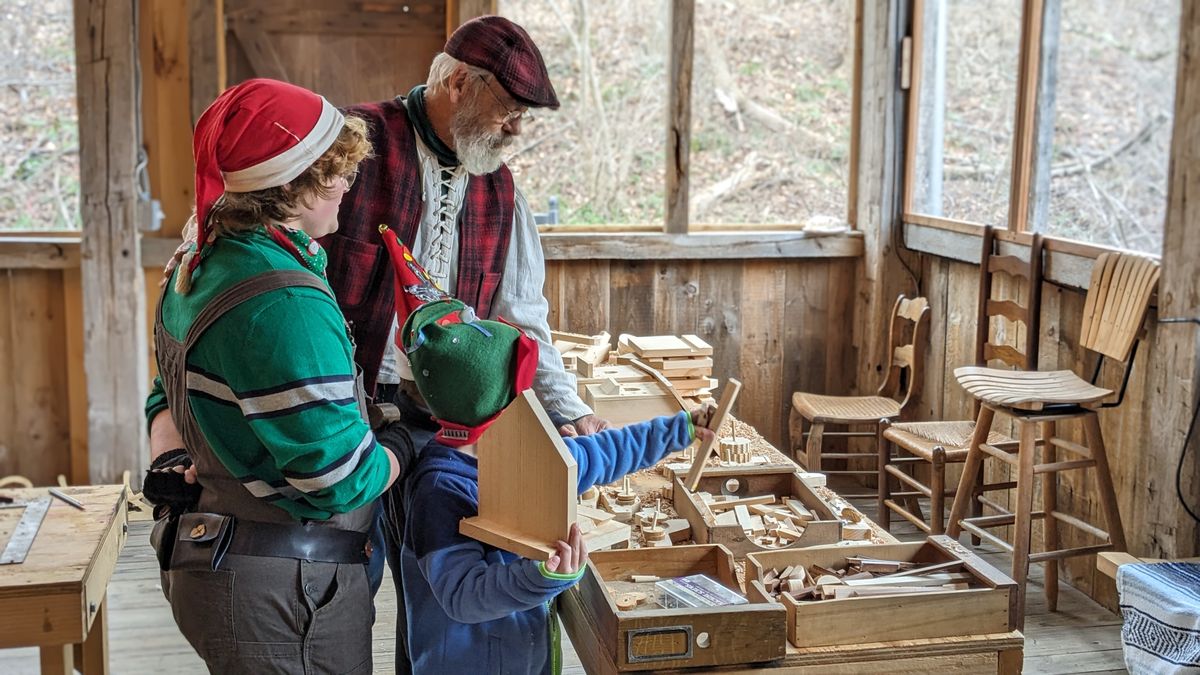 Santa's Workshop with Mr. and Mrs. Claus!