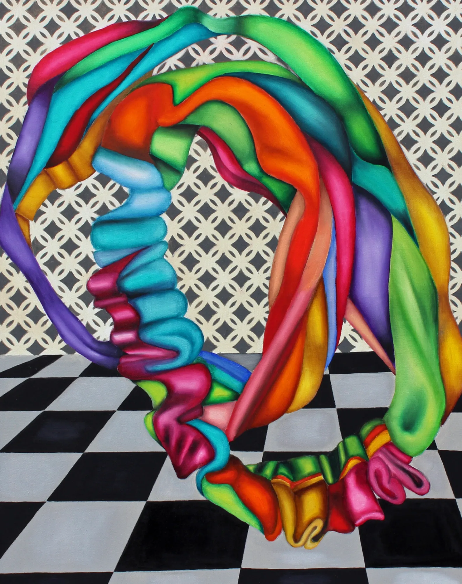 Elliptical Rainbow by Cindy Mehr