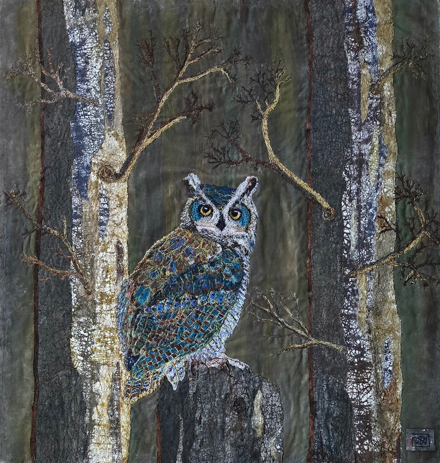 Great Horned Owl by Annette Giles