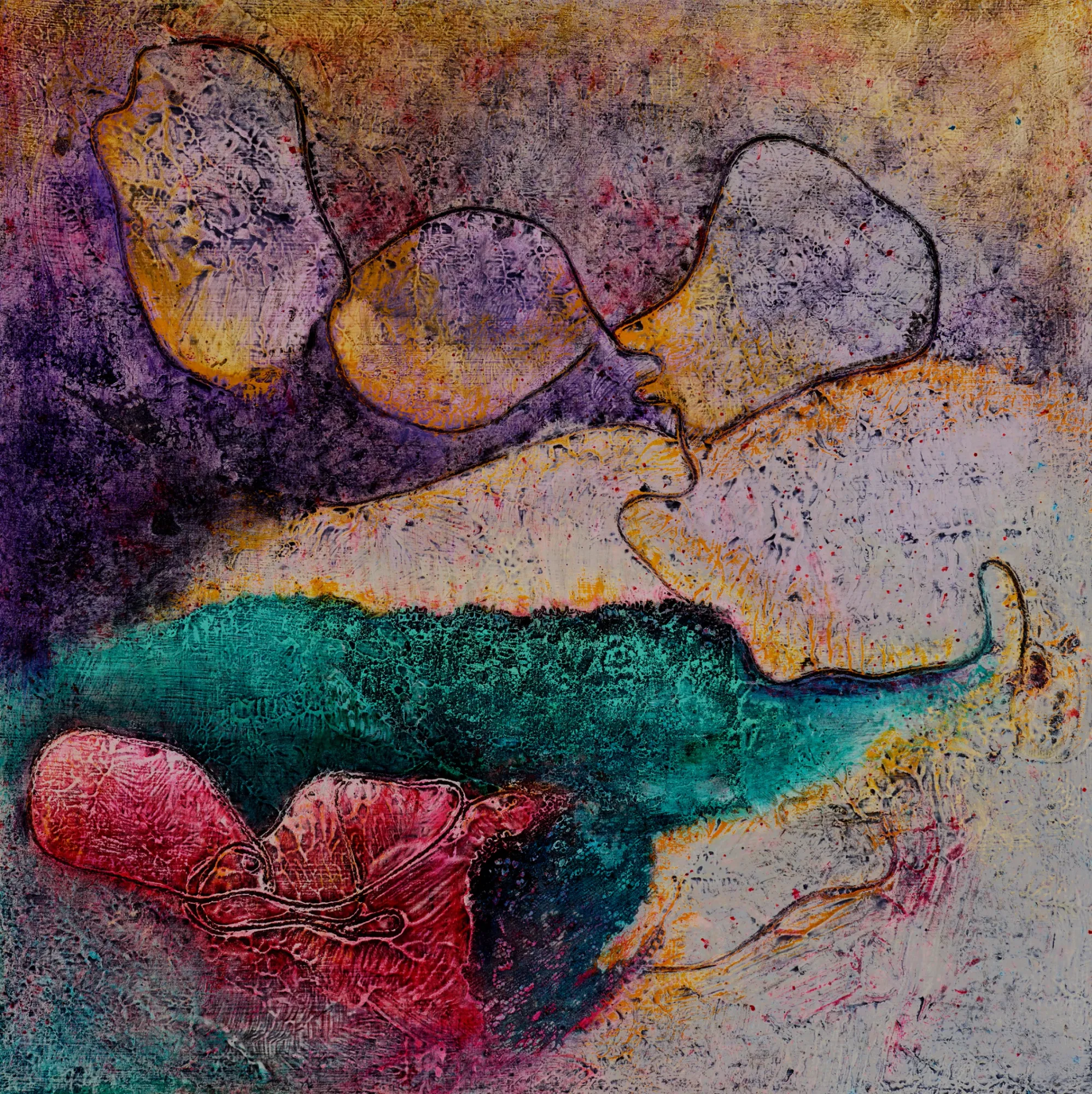 Moonlit Swim by Pamela Crockett