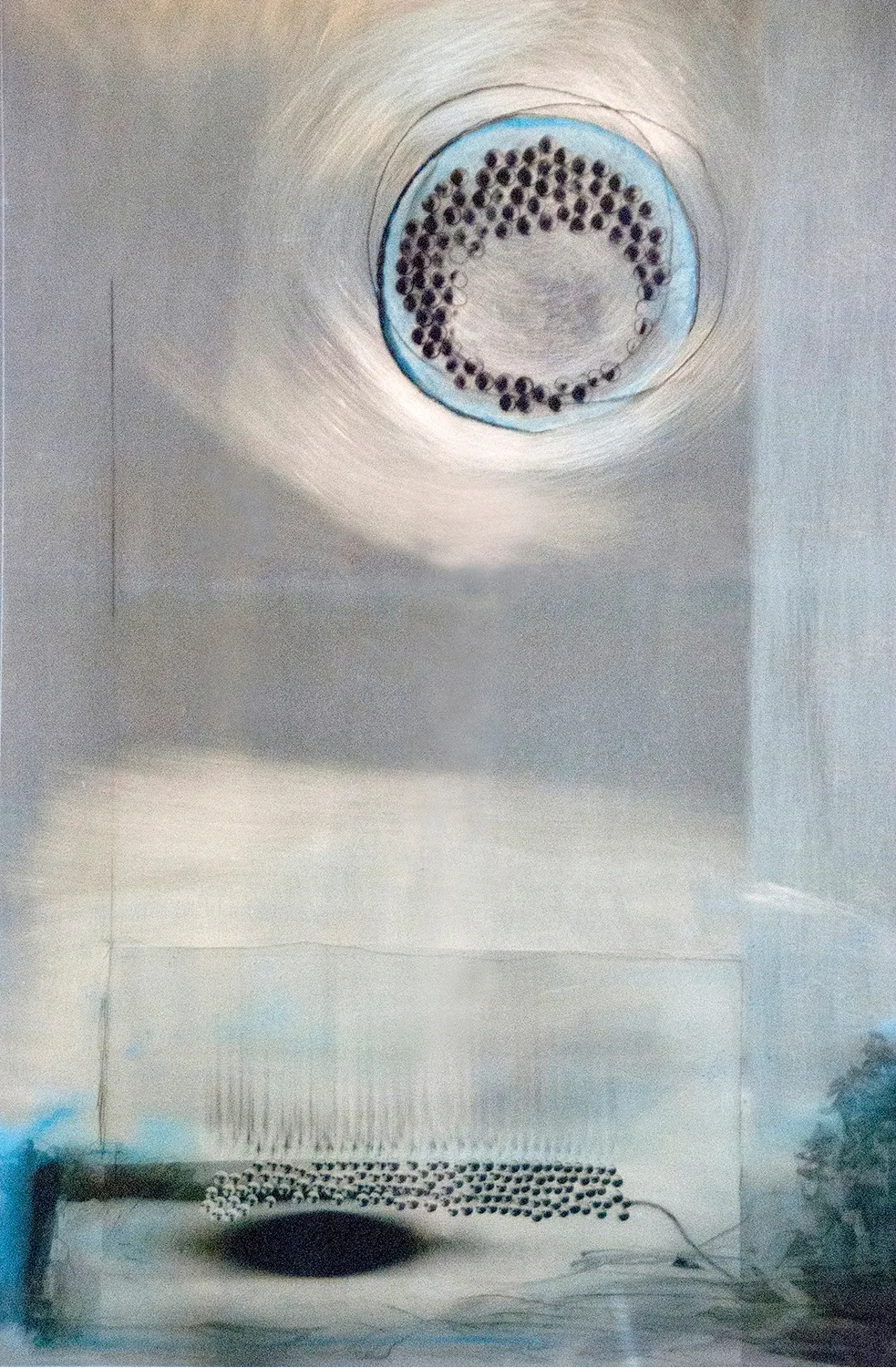 Singularity: The center of a black hole, where even time and space disappear by Peggy Fox