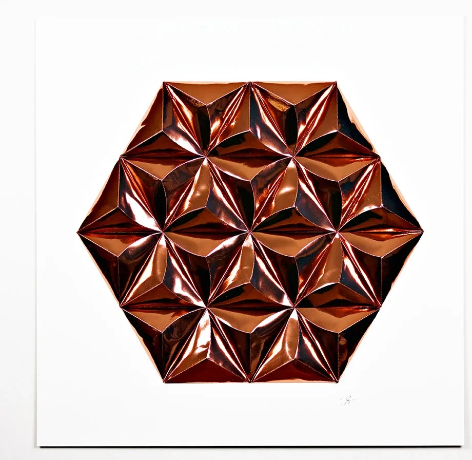 Metallic Copper, M by Tatiana Nelson