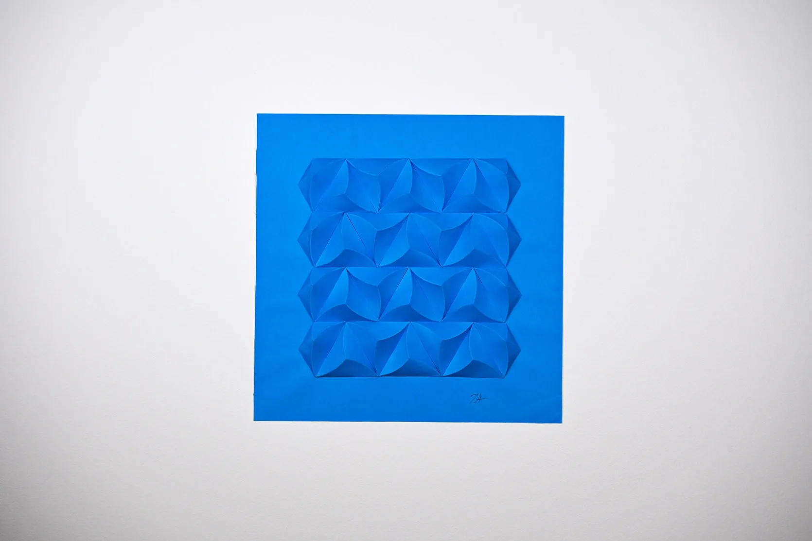 Blue Matrix, H1-28 by Tatiana Nelson