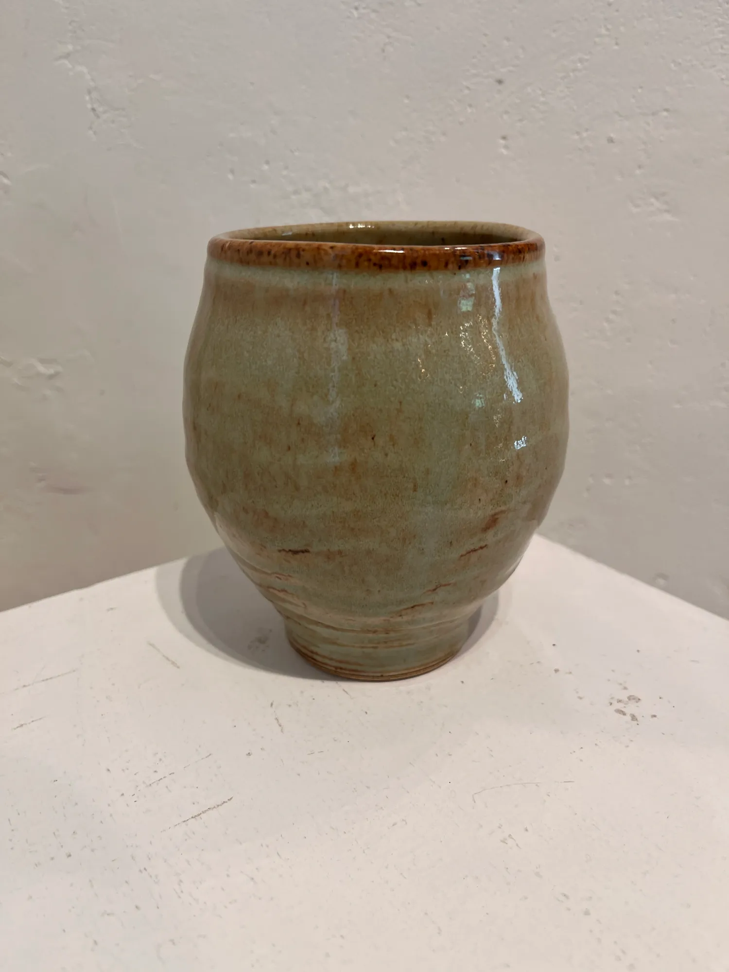 Small Brown Vessel by Brad Blair