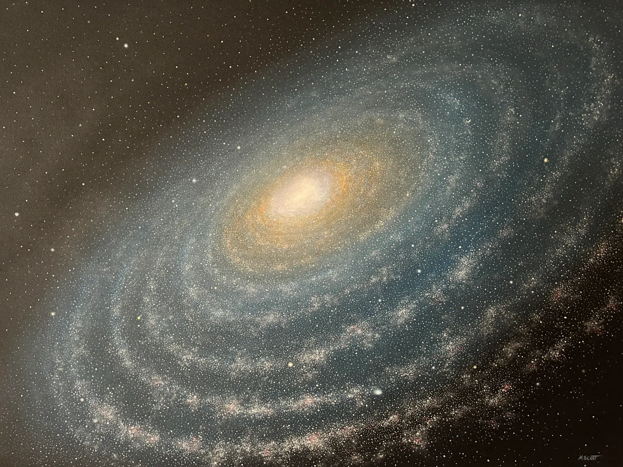 Whole Spiral Galaxy by Michael Scott