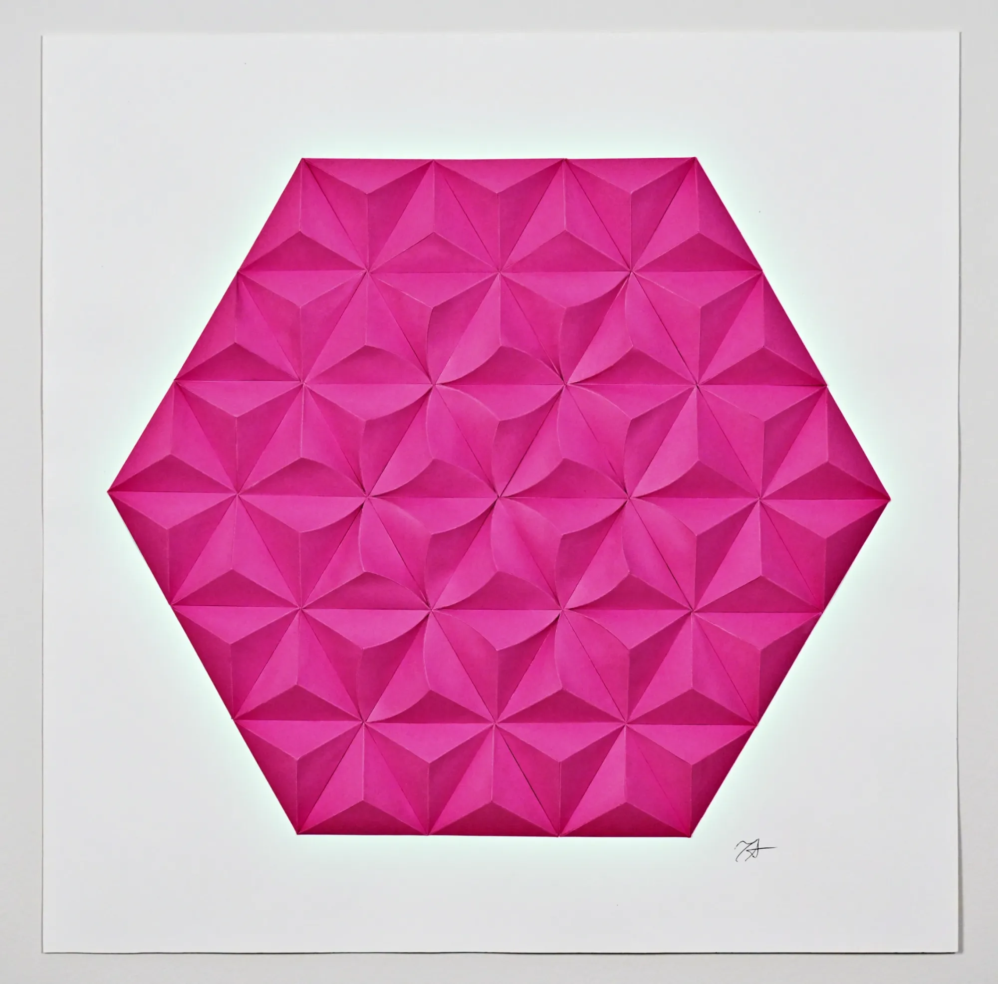 Fuchsia Hex, S by Tatiana Nelson