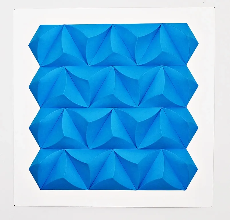 Blue Matrix, H3-28 by Tatiana Nelson