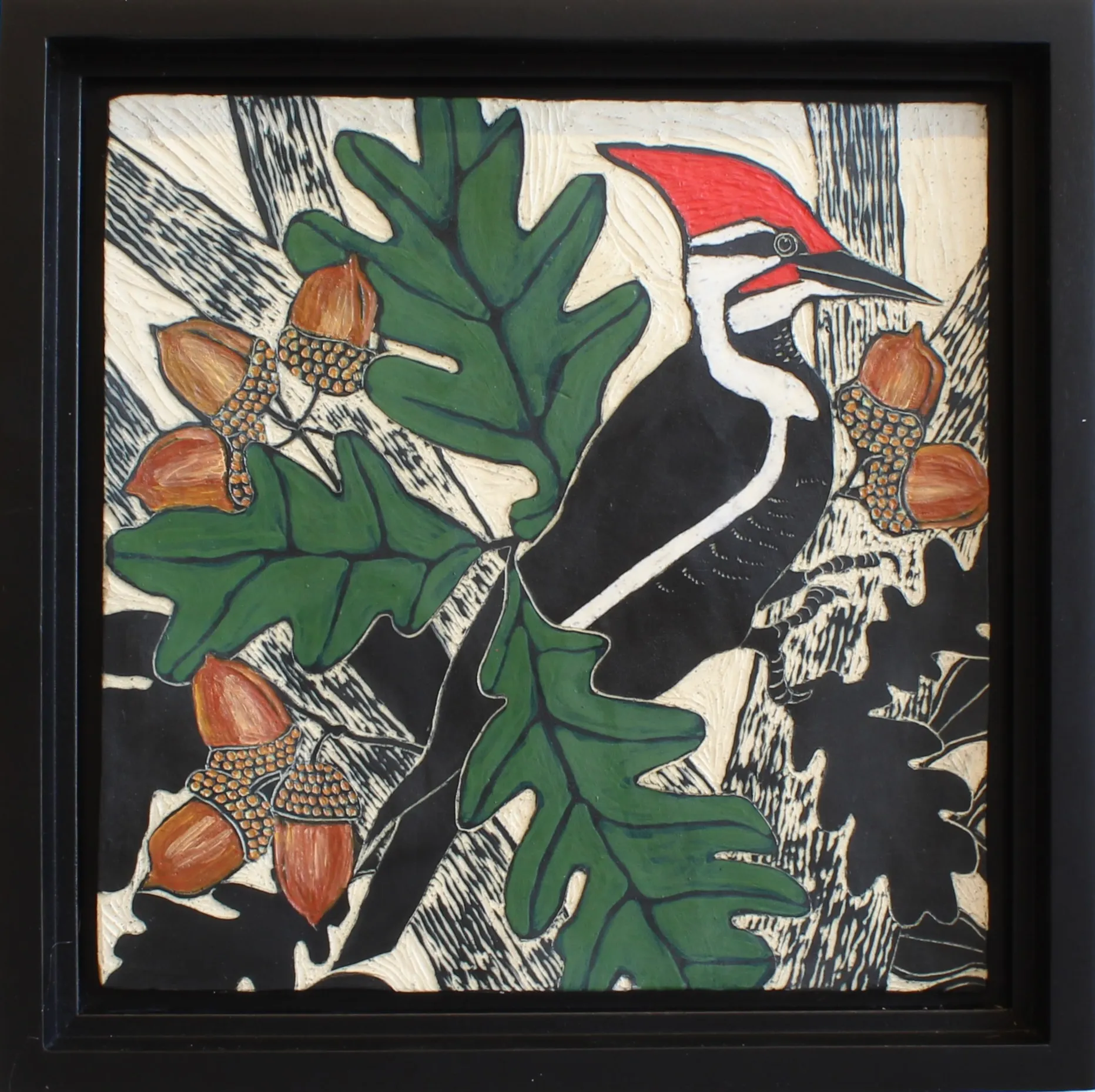 Pileated Woodpecker by Carolyn Blazeck