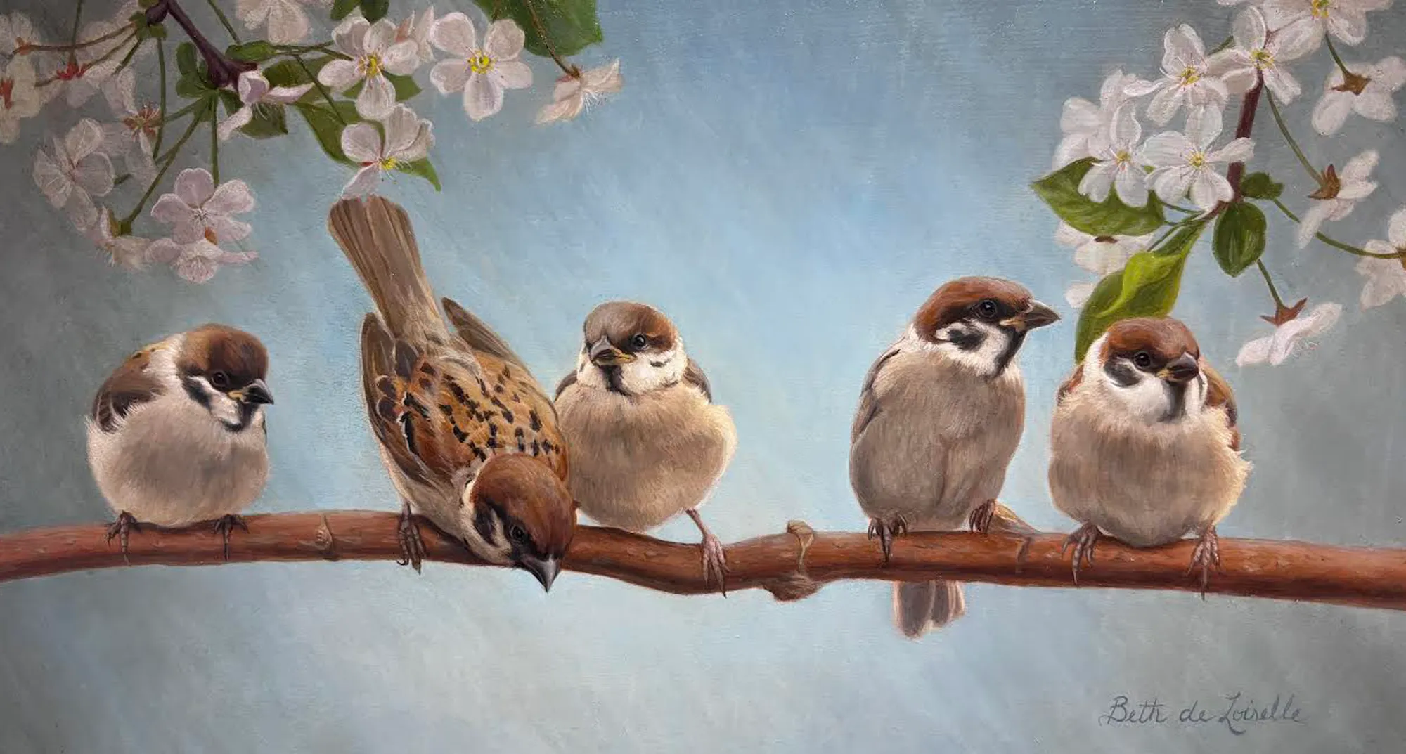 Feeling The Shifts Of Spring by Beth de Loiselle
