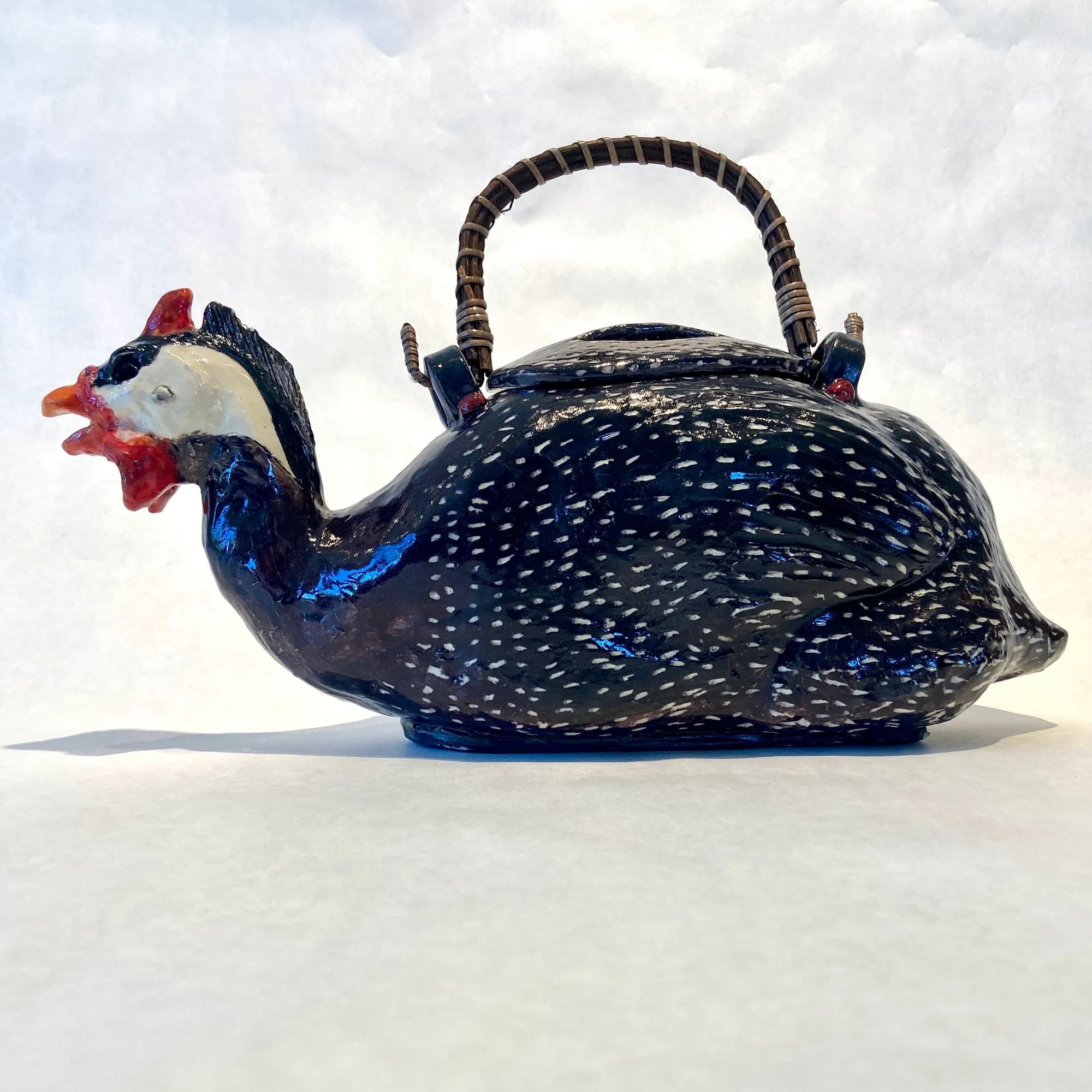 Guinea Teapot by Julia Jitkoff